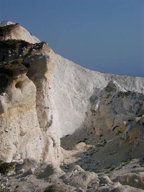 Free Stock photo of Eroded chalk cliffs | Photoeverywhere