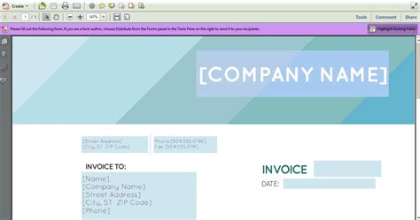 Free New PDF Invoice Templates | InvoiceBerry Blog