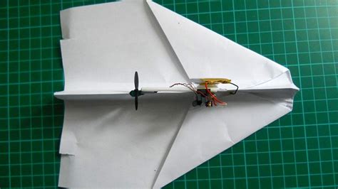 New Adventures in Paper Engineering | How to Create a TV Remote Controlled Paper Airplane ...