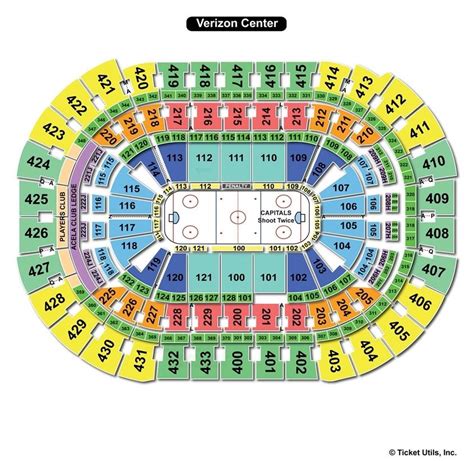 Capital One Arena, Washington DC | Seating Chart View