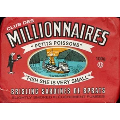 Millionaires Brisling Sardines in Olive Oil (100 g) - Instacart