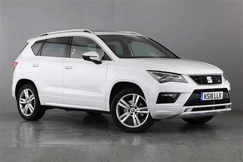 Find A Used White SEAT Ateca SUV 2.0 TSI (190ps) FR 4Drive 5-Door in Inverness : SEAT UK