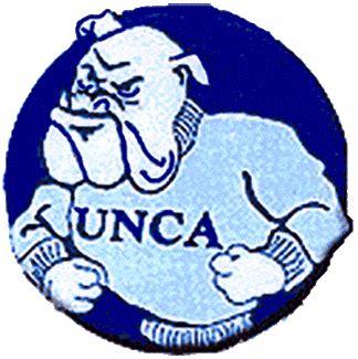 North Carolina/Asheville Bulldogs Primary Logo - NCAA Division I (n-r) (NCAA n-r) - Chris ...