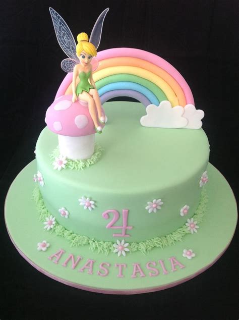 102 best images about Tinkerbell cakes on Pinterest | Cute birthday cakes, Fairy cakes and ...