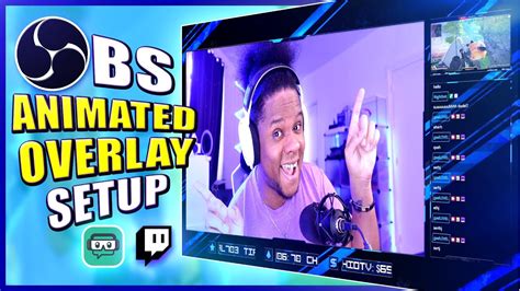 OBS Studio ANIMATED Overlay Setup (Full Tutorial Guide for Beginners) - YouTube