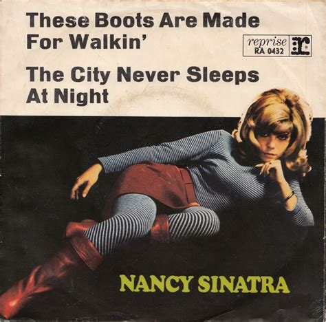 These Boots Are Made For Walking / Nancy Sinatra 1966 | Skivomslag