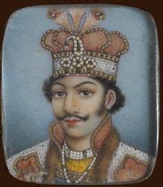 Nawab Wajid Ali Shah of Awadh, painting Colorado and gold on paper | Painting, Indian artist, Art