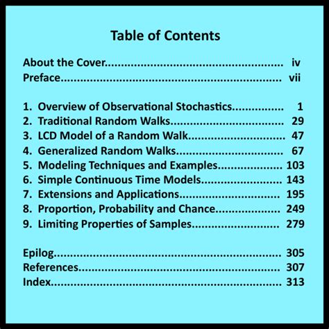 Table of Contents – Details – Rethinking Randomness