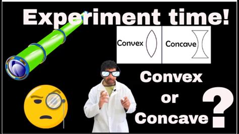 Concave and Convex lens Experiment time! - YouTube