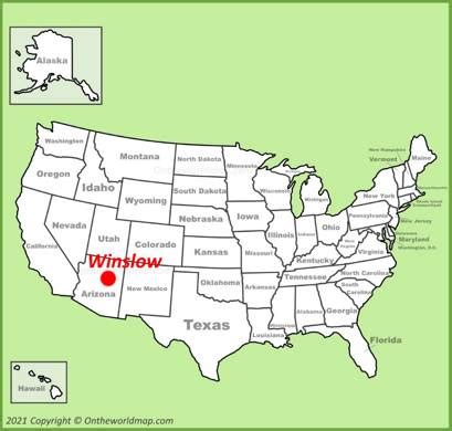 Winslow Map | Arizona, U.S. | Discover Winslow with Detailed Maps