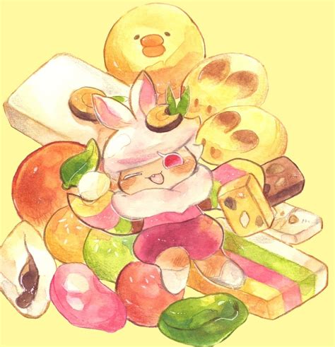 Moon Rabbit Cookie - Cookie Run - Image by Syuragi #3503392 - Zerochan Anime Image Board