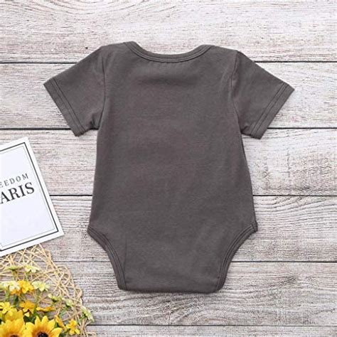 Boy Girl Matching Outfits Letter Printed Romper Bodysuit Jumpsuit ...