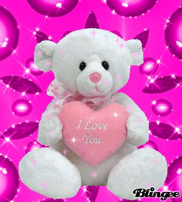 Teddy Bear - I Love You Picture #125426450 | Blingee.com