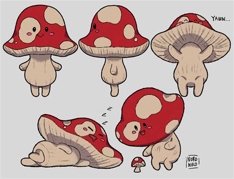 ArtStation - Mushroom Character Concept Art - Summer 2022