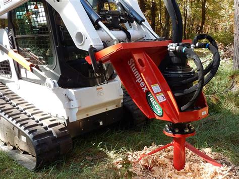 Stumpex Auger Stump Grinder Attachment | Fecon | CarletonEquipment.com ...