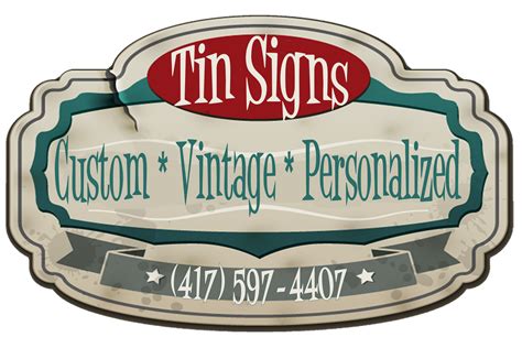 We create vintage tin signs, custom tin signs, retro tin signs, nostalgic tin signs ...