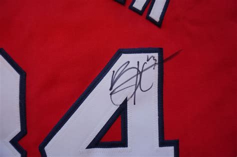 Lot Detail - BRYCE HARPER SIGNED WASHINGTON NATIONALS JERSEY