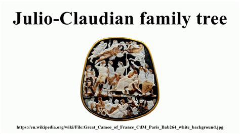 Julio-Claudian family tree - YouTube