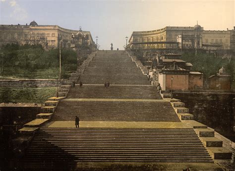 142-metre-long Potemkin Stairs in Odessa, Ukraine image - Free stock photo - Public Domain photo ...