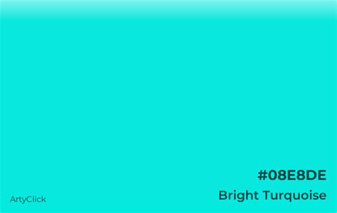 Bright Turquoise Color | ArtyClick