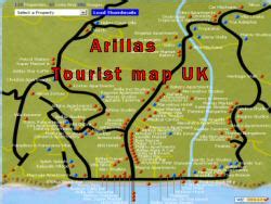 Maps of Arillas Corfu - Arillas Corfu