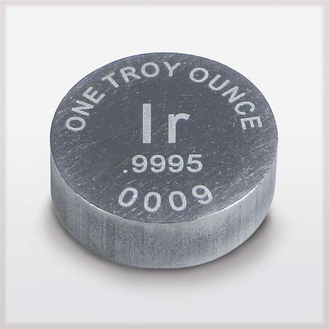 Buy Iridium Metal | High-Purity Iridium Bullion for Sale at RWMM