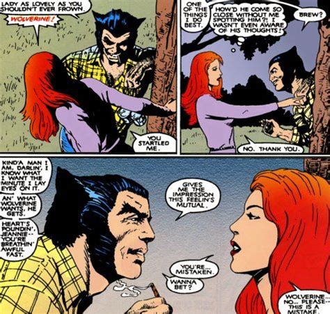 Wolverine and Jean Grey | Wolverine and jean grey, Wolverine and jean ...