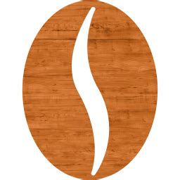 Seamless wood coffee bean icon - Free seamless wood coffee icons - Seamless wood icon set