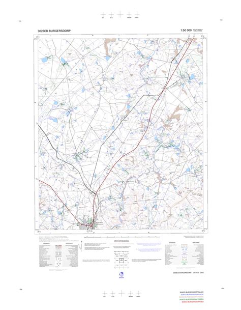 3026CD BURGERSDORP Map by Chief Directorate: National Geo-spatial ...