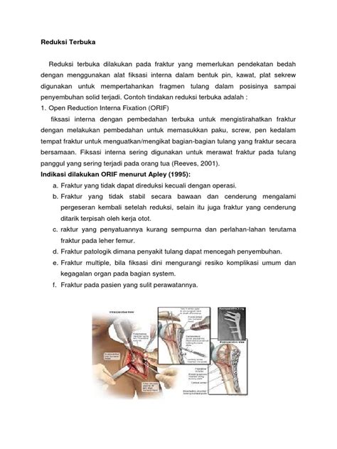 Reduksi Terbuka | PDF