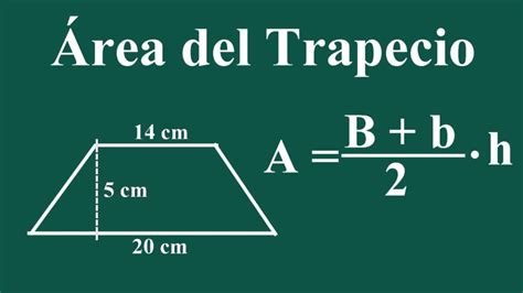 Como Sacar El Area De Un Trapecio Irregular - Tesama