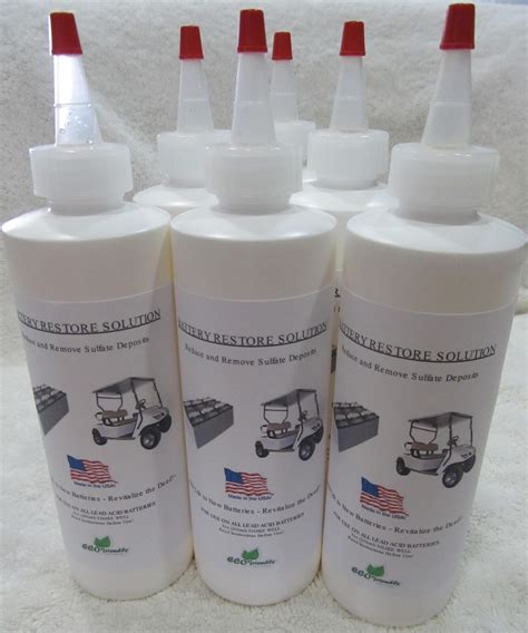 Liquid Lead Acid Battery Repair Solution - Fix EZGO, Club Car, Restore 6 KIT | eBay