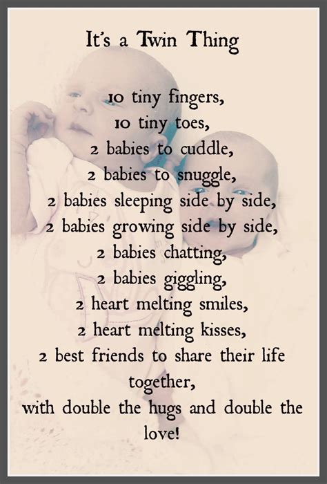 TWO babies | Twin quotes, Birthday wishes for twins, Twin quotes funny