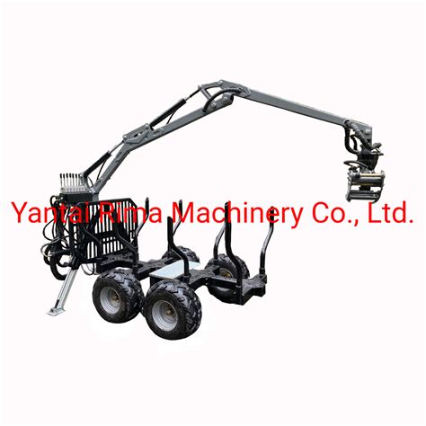 Rima Forest Crane ATV Log Trailer with Crane - China ATV Log Trailer ...