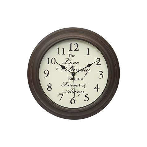 Reloj para pared 12 pulg - Relojes de pared