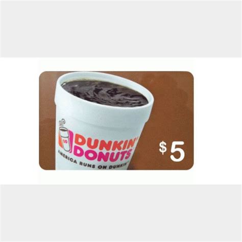 Dunkin donuts 5$ gift card - Other Gift Cards - Gameflip