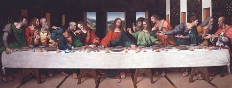 The Last Supper Judas Salt