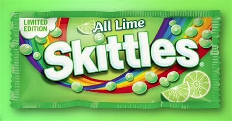 Move Over Green Apple, Skittles All Lime Flavor Pack Is Taking Over