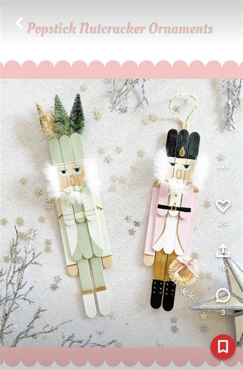 DIY Wooden Nutcracker Ornaments - Christmas Craft Ideas