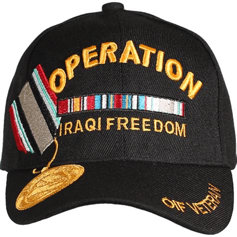 JWM Wholesale - Operation Iraqi Freedom Medal Cap - Military & Gov't ...