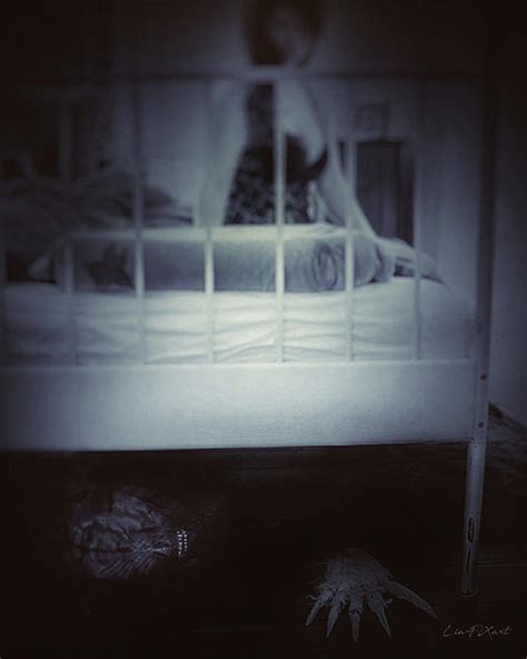 The Fear of the monster under the bed Photograph by LiaFXart - Fine Art America