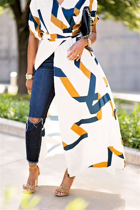 CLOSET REMIX PART 1: FEATURING SHEIN GEOMETRIC PRINT MAXI! | Fashion ...