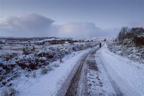 Heavy Snow in the Scottish Highlands and Much of the UK Stock Photo - Image of scene, cold ...