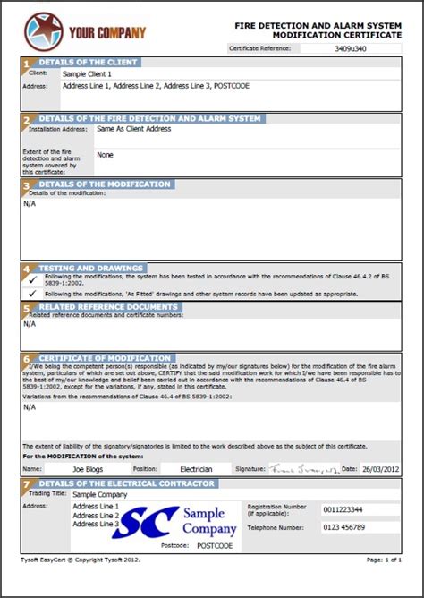 Tysoft - EasyCert Certificates