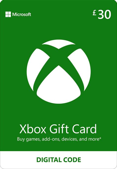 XBox Gift Card £30 UK - Gamers Colony