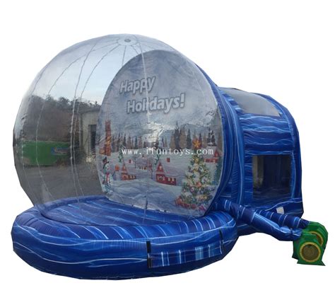 Giant inflatable snow globe photobooth for Christmas&Halloween Decoration/inflatable snow globe ...