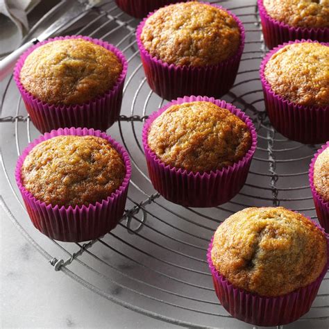 Basic Banana Muffins Recipe | Taste of Home