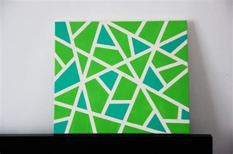 10 DIY Geometric Wall Art Pieces - Shelterness