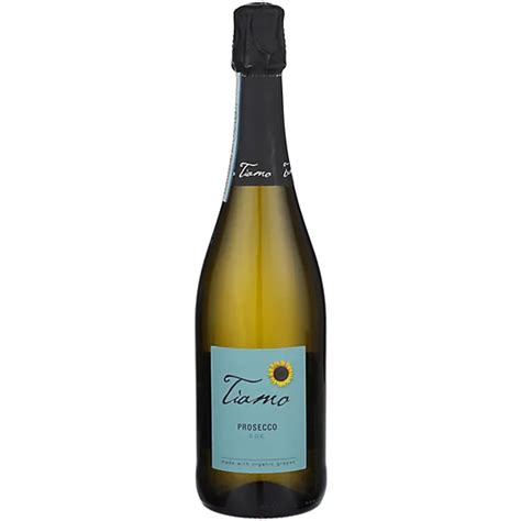 Tiamo Wine Prosecco Organic - 750 Ml - Albertsons