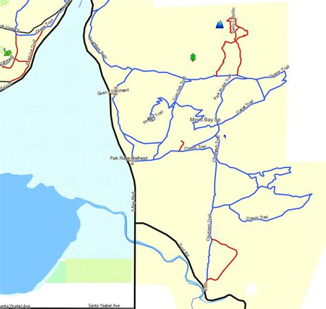 Morro Bay SP - California Trail Map